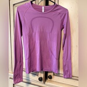 Women’s Long Sleeve Active Top - Purple